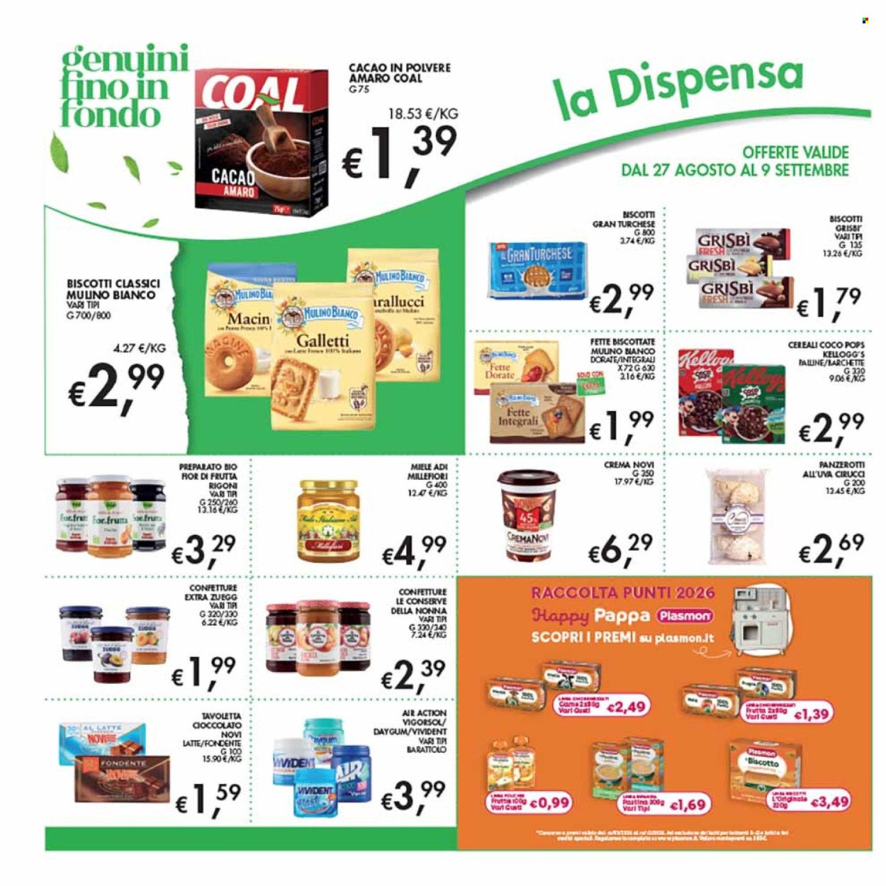 Volantino COAL - Da giovedì 27 agosto 2026