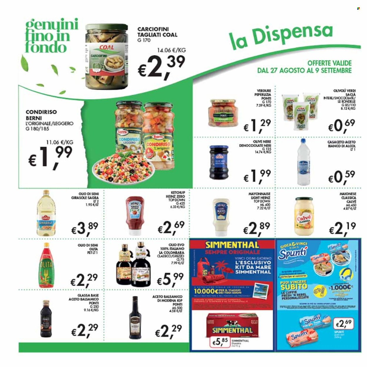 Volantino COAL - Da giovedì 27 agosto 2026