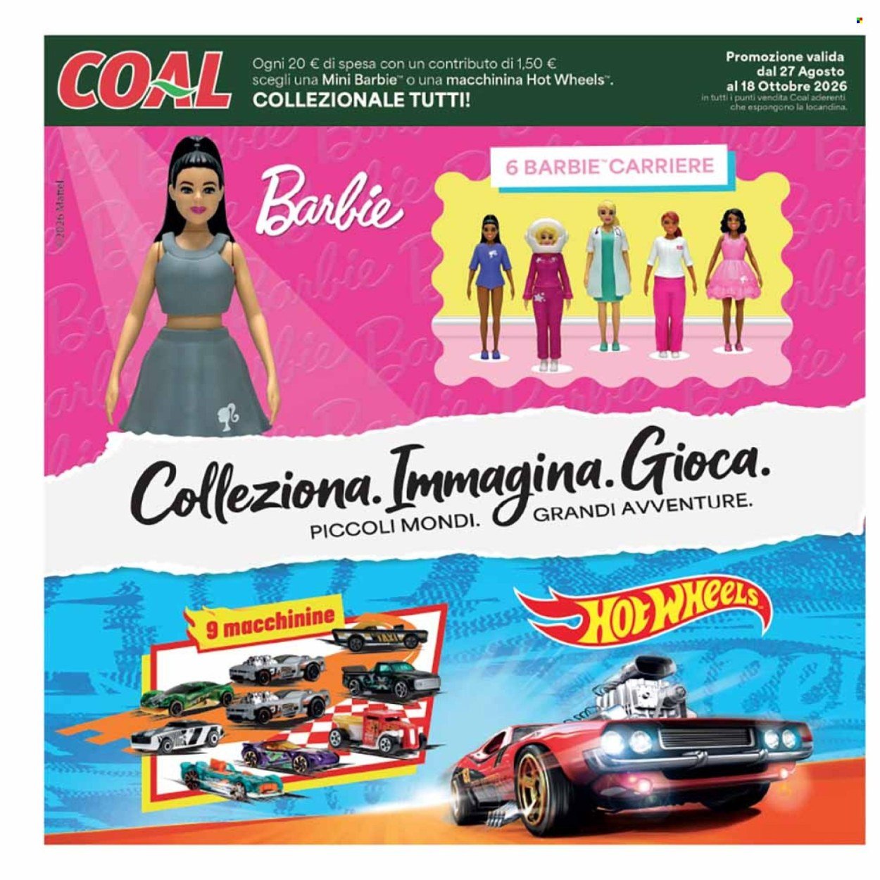 Volantino COAL - Da giovedì 27 agosto 2026