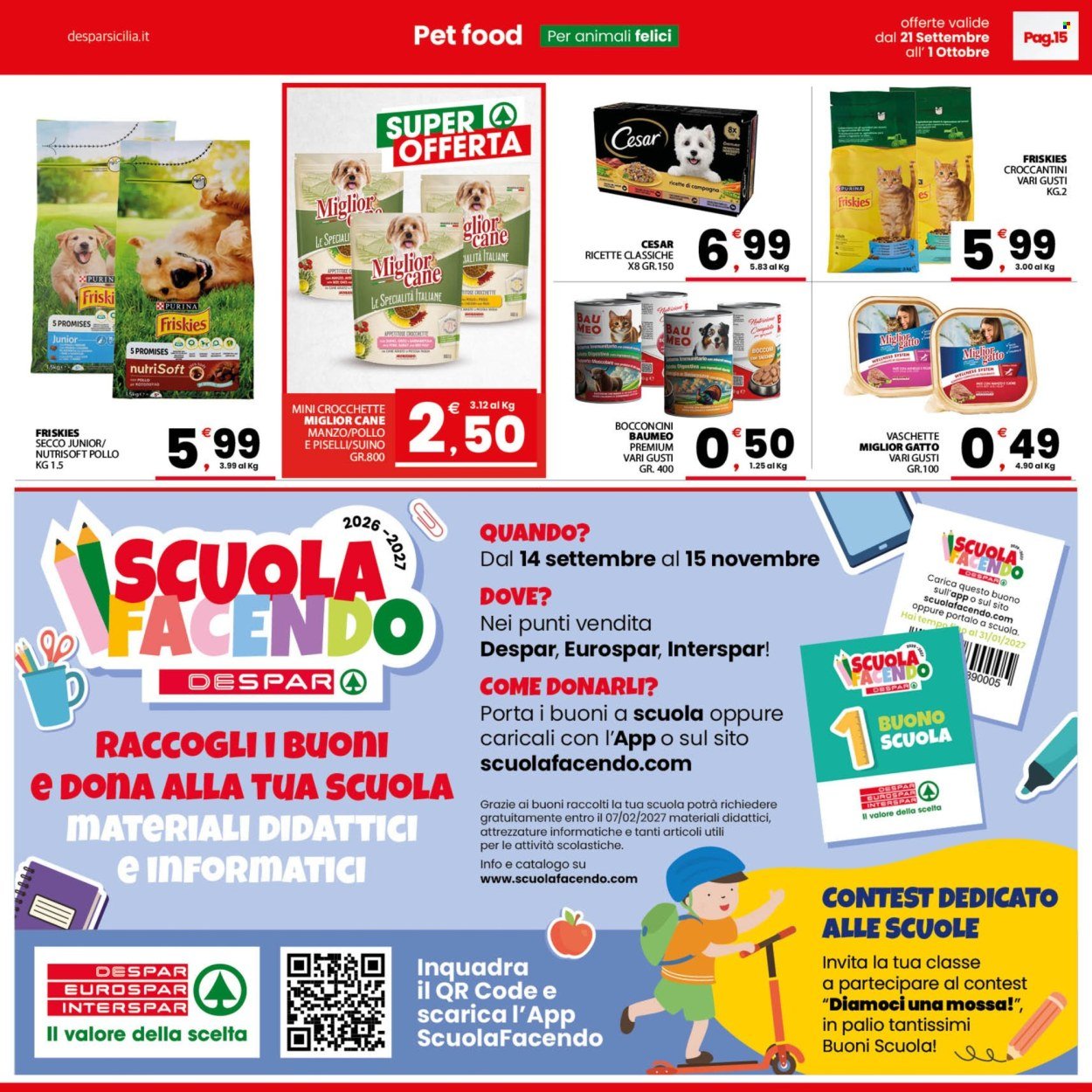 Volantino DESPAR - Da lunedì 21 settembre 2026