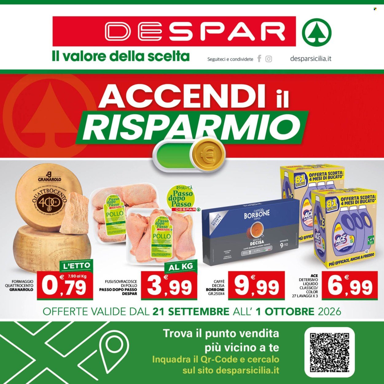 Volantino DESPAR - Da lunedì 21 settembre 2026