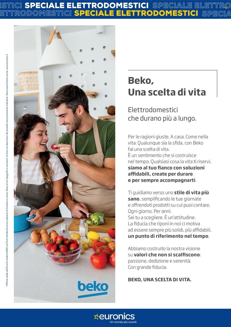 Volantino EURONICS - Speciale Beko