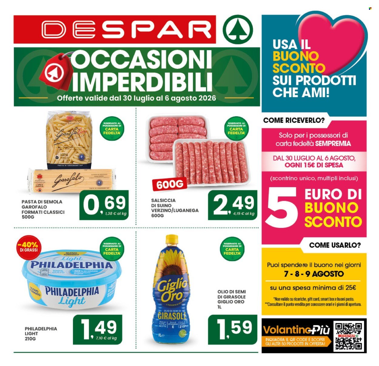 Volantino DESPAR - Da giovedì 30 luglio 2026
