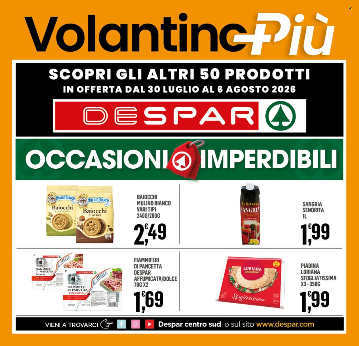 Volantino DESPAR - Da giovedì 30 luglio 2026