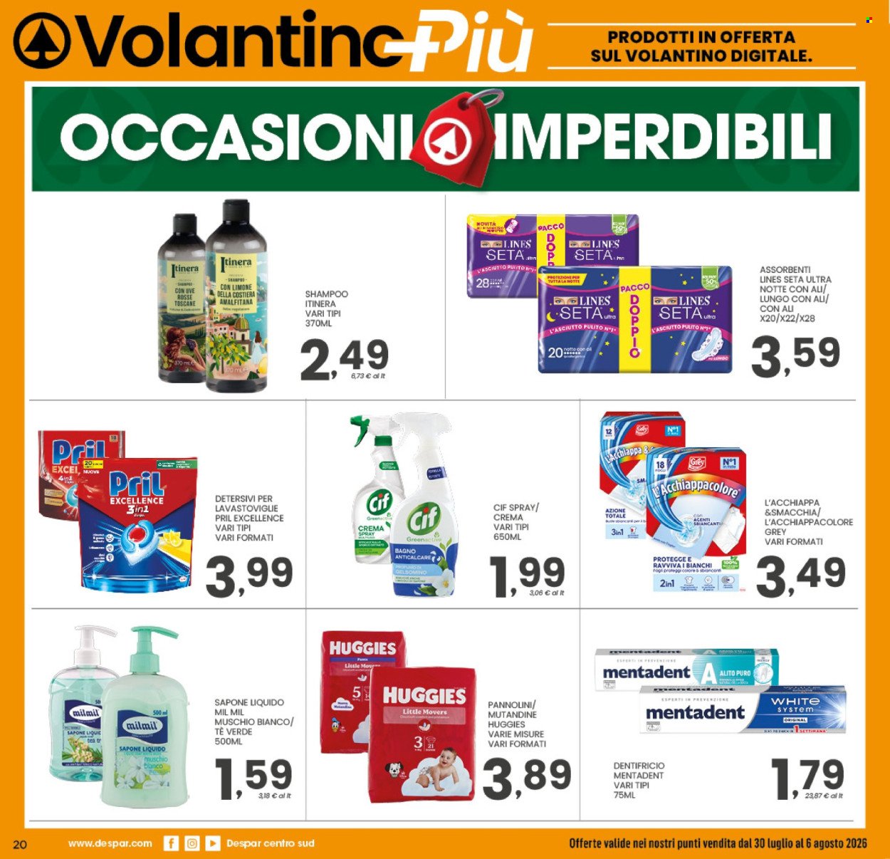 Volantino DESPAR - Da giovedì 30 luglio 2026