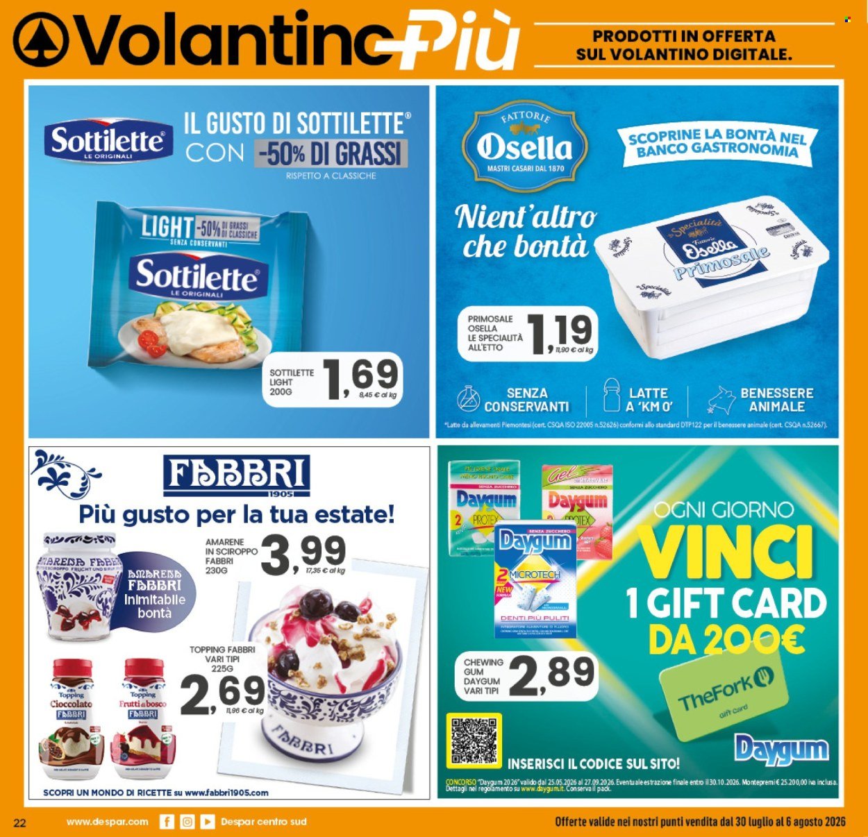 Volantino DESPAR - Da giovedì 30 luglio 2026