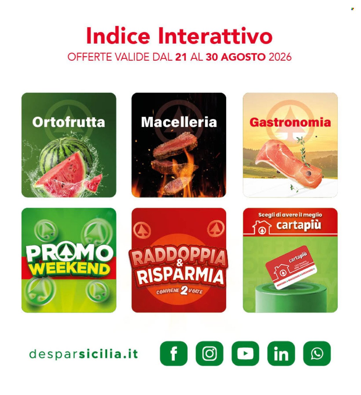 Volantino EUROSPAR - Da venerdì 21 2026