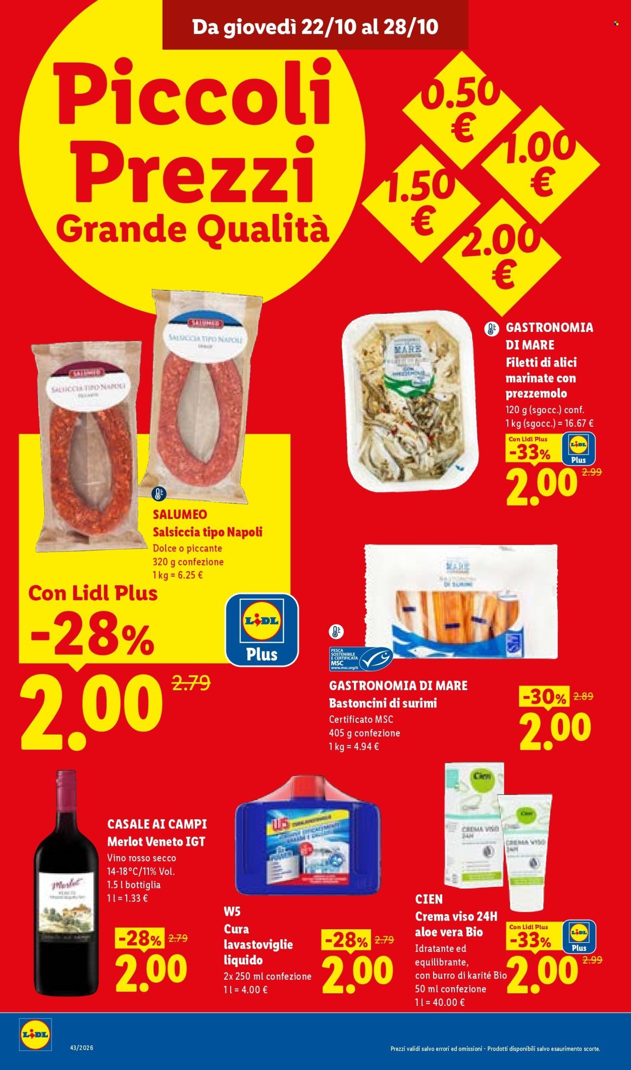 Volantino LIDL - Piccoli Prezzi
