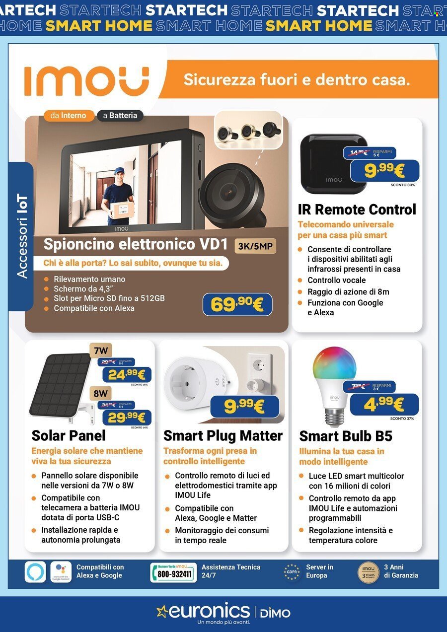 Volantino EURONICS - STARTECH - SPECIALE SMART HOME