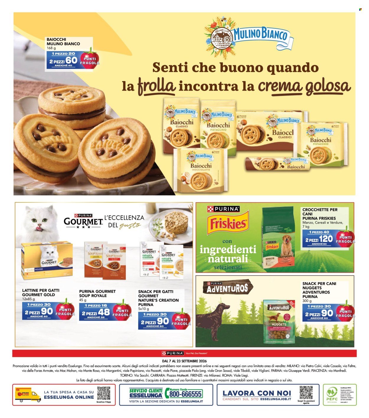 Volantino ESSELUNGA - Collezione XFactor - 1° Appuntamento