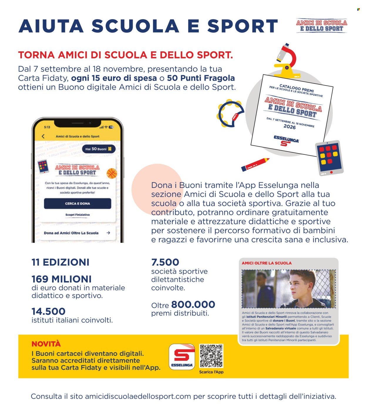 Volantino ESSELUNGA - Collezione XFactor - 1° Appuntamento