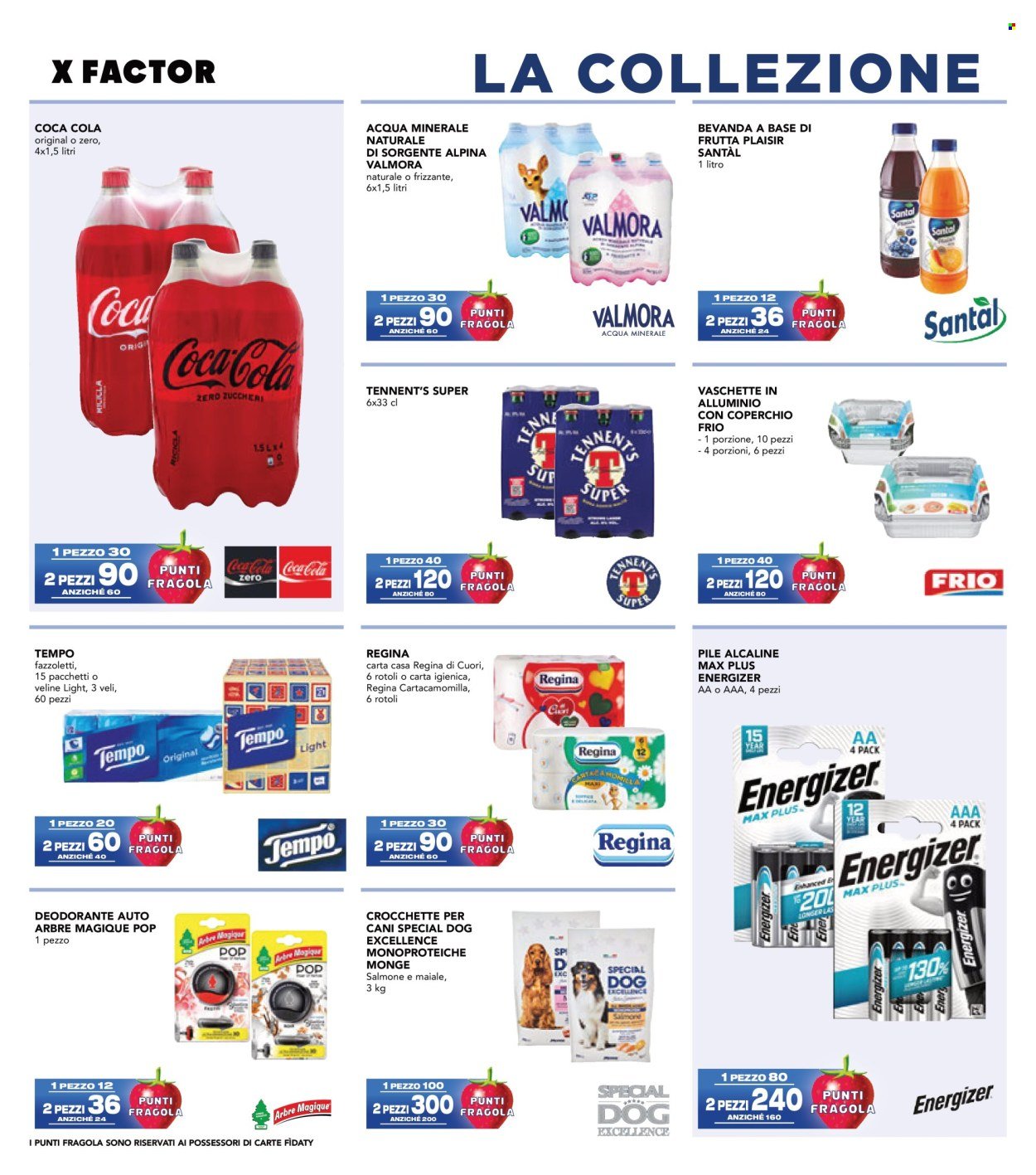 Volantino ESSELUNGA - Collezione XFactor - 1° Appuntamento