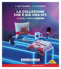 Volantino ESSELUNGA - Collezione XFactor - 1° Appuntamento