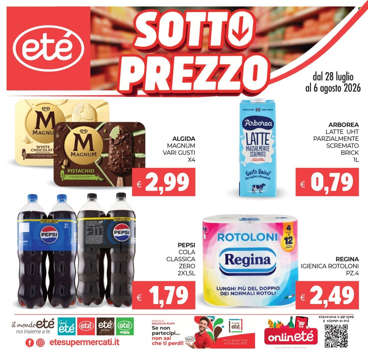 Volantino ETÉ - Da martedì 28 luglio 2026