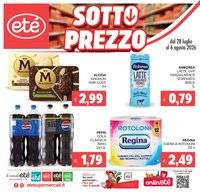 Volantino ETÉ - Da martedì 28 luglio 2026