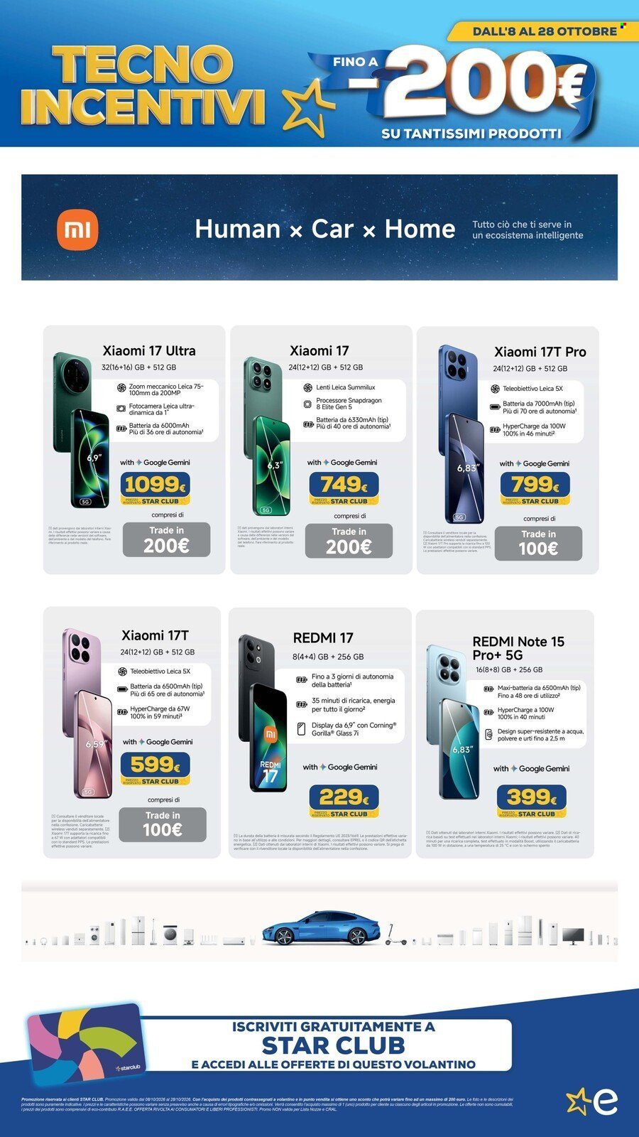 Volantino EURONICS - TECNO INCENTIVI fino a meno 200