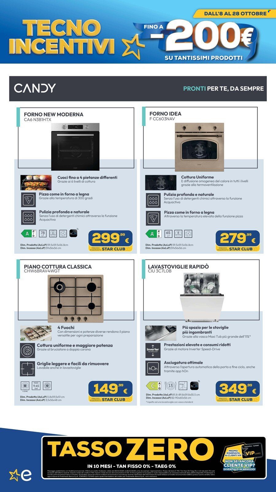 Volantino EURONICS - TECNO INCENTIVI fino a meno 200
