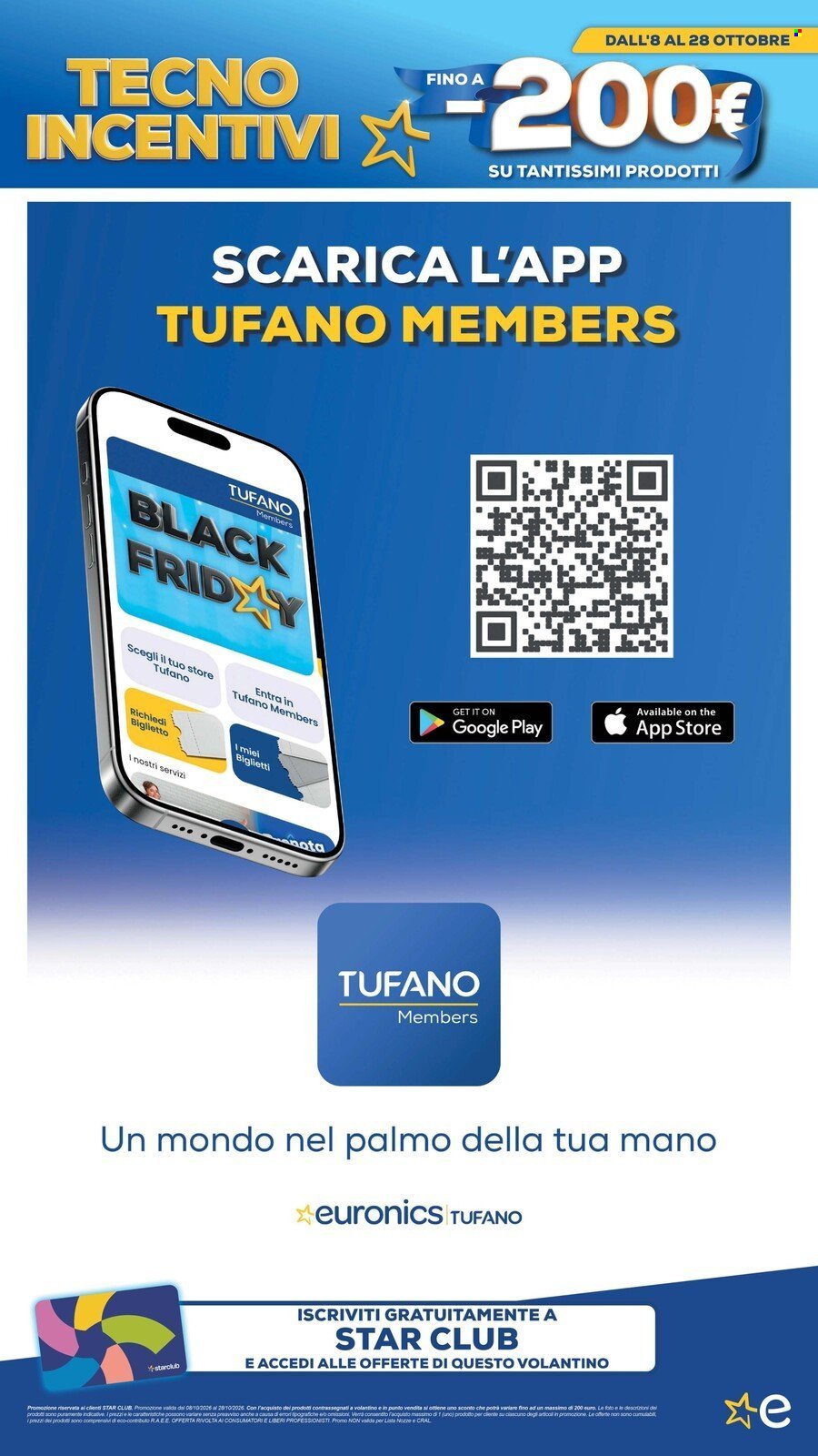 Volantino EURONICS - TECNO INCENTIVI fino a meno 200