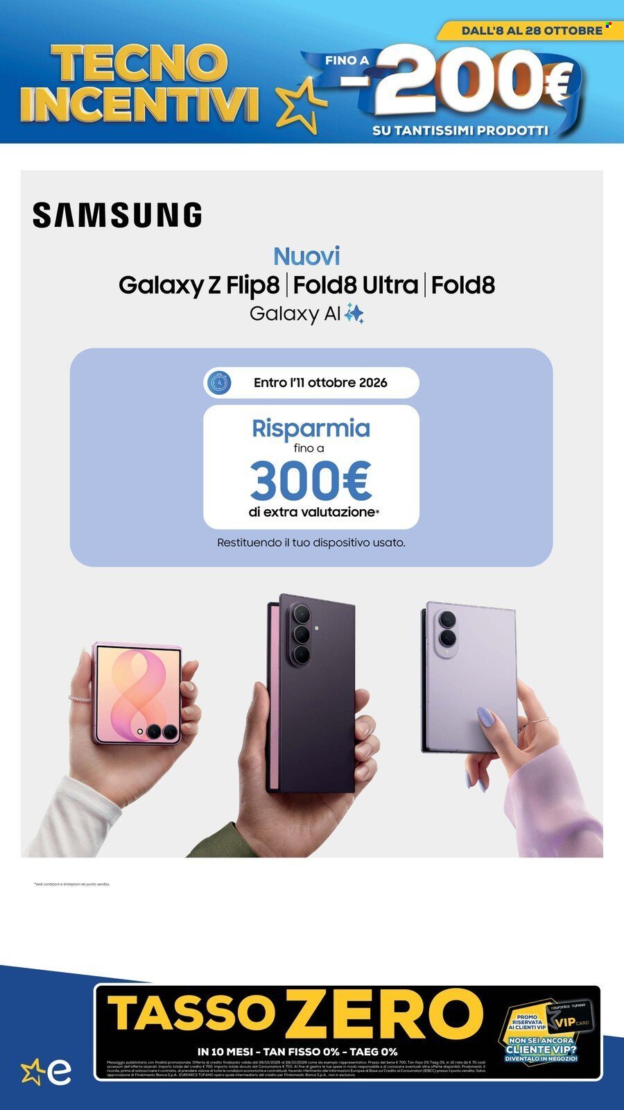 Volantino EURONICS - TECNO INCENTIVI fino a meno 200