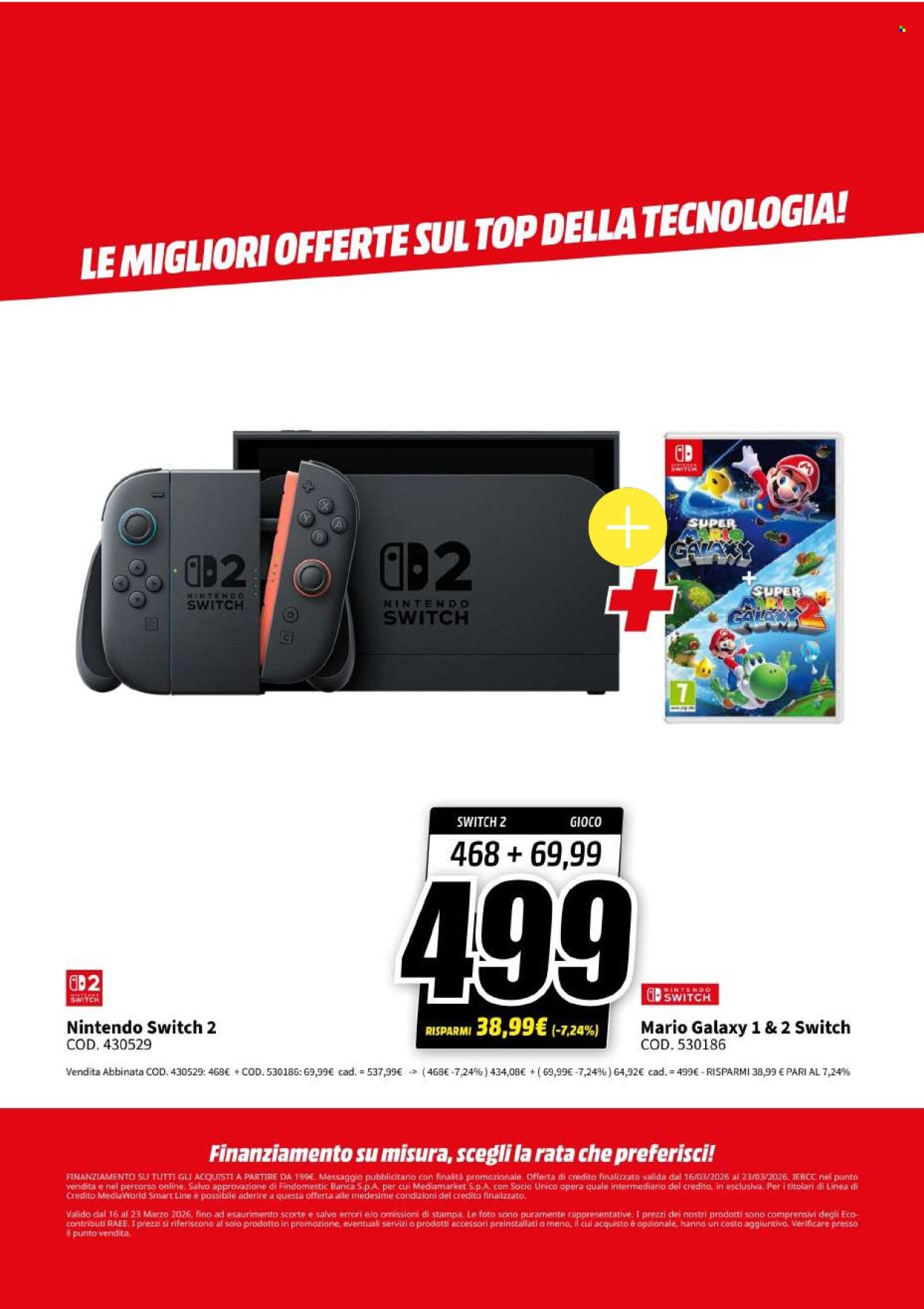 Volantino MEDIAWORLD - Megasconti (2026-03-16 - 2026-03-23)
