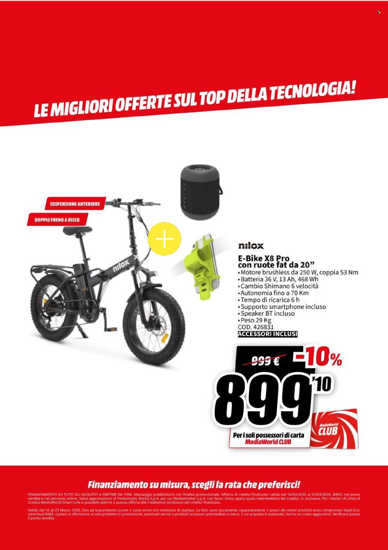 Volantino MEDIAWORLD - Megasconti (2026-03-16 - 2026-03-23)