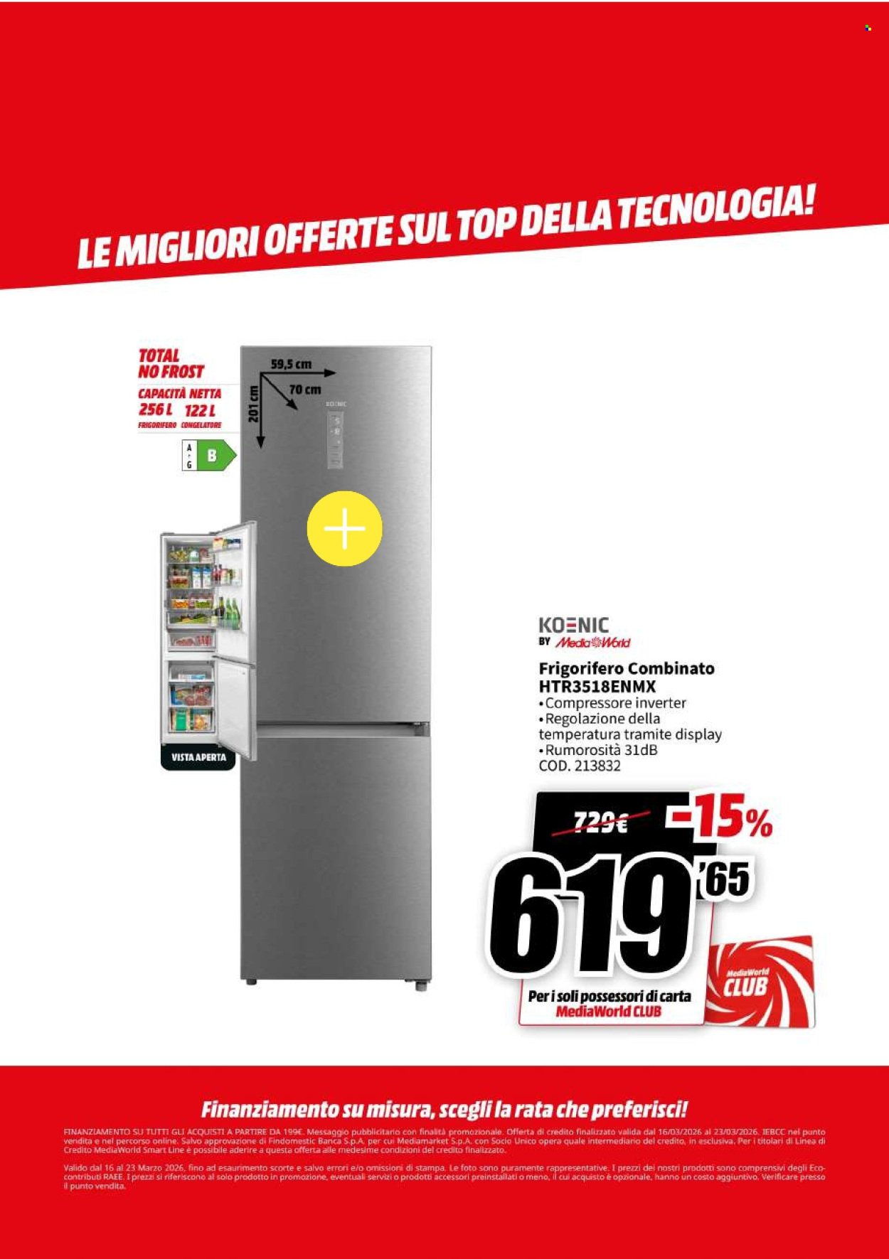 Volantino MEDIAWORLD - Megasconti (2026-03-16 - 2026-03-23)