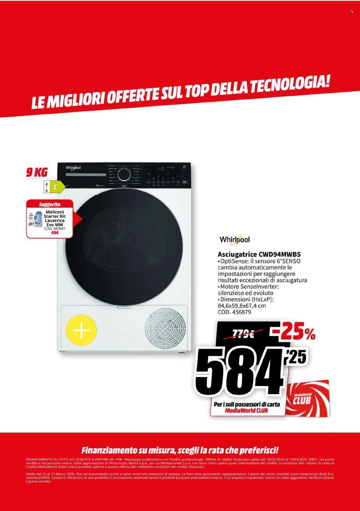 Volantino MEDIAWORLD - Megasconti (2026-03-16 - 2026-03-23)