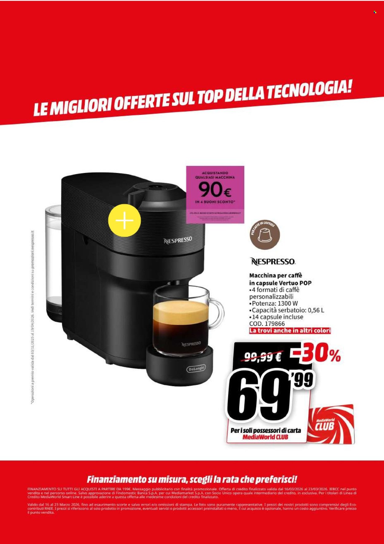 Volantino MEDIAWORLD - Megasconti (2026-03-16 - 2026-03-23)