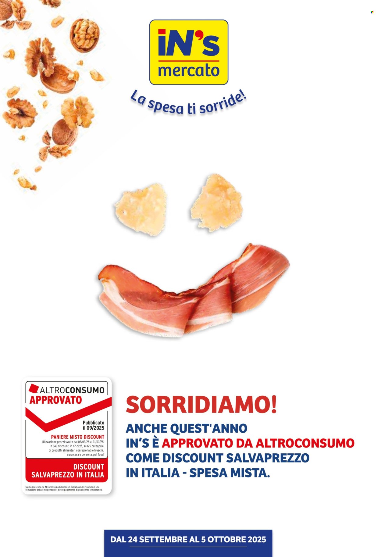 Volantino IN'S MERCATO - Da mercoledì 24 settembre 2025 (2025-09-24 - 2025-10-05)
