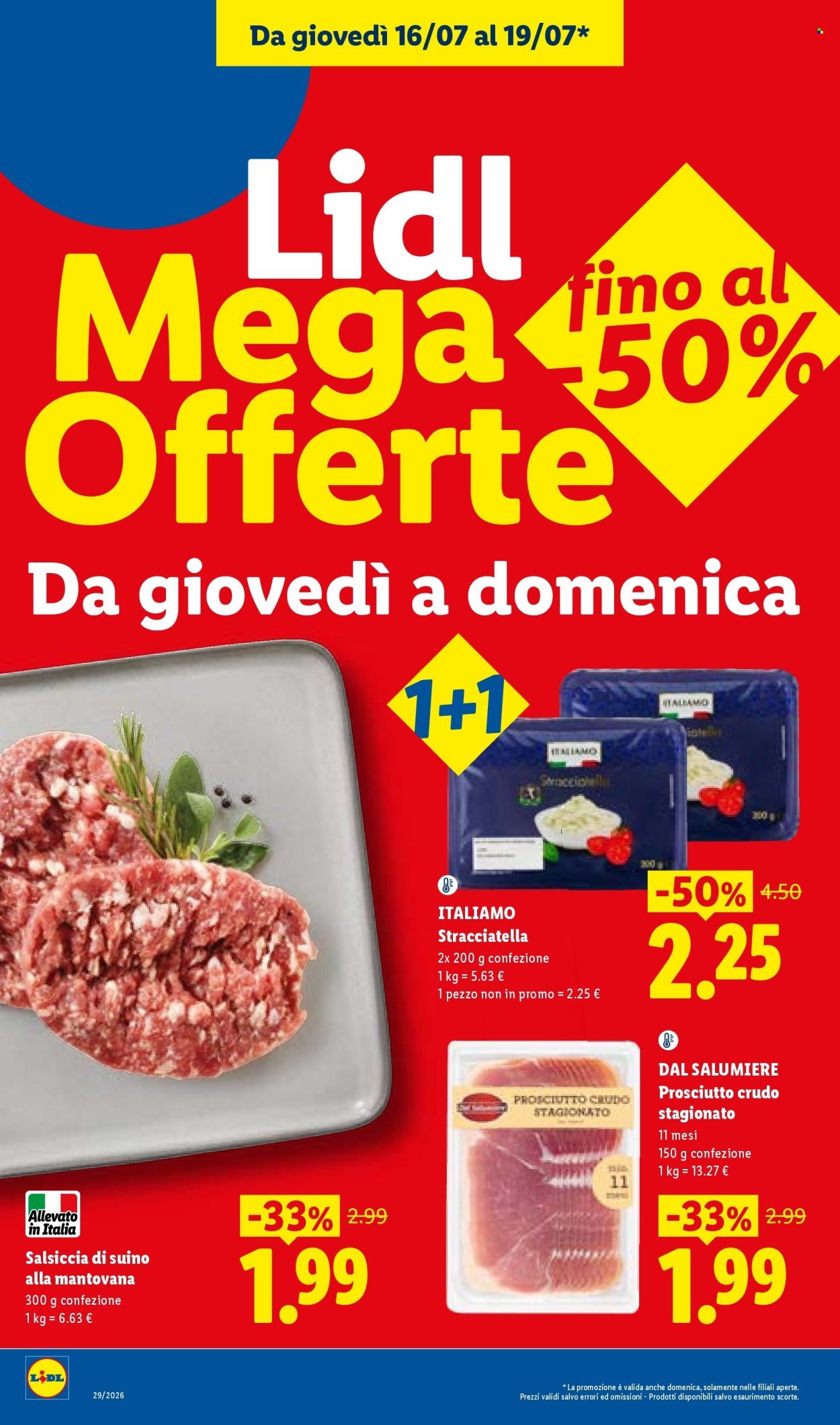 Volantino LIDL - L'estate del risparmio