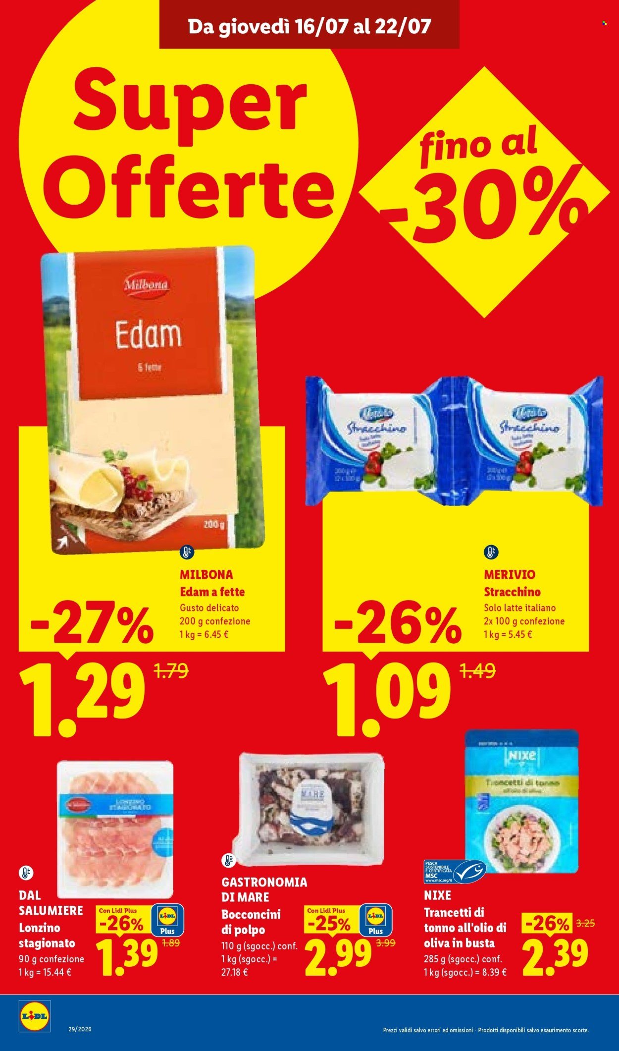 Volantino LIDL - L'estate del risparmio