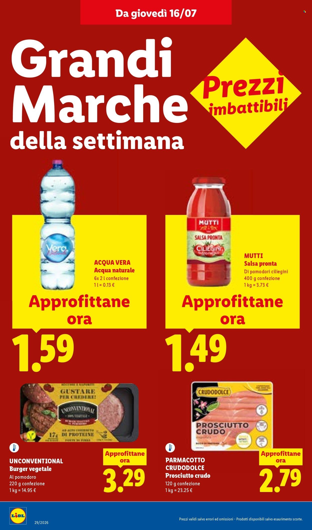Volantino LIDL - L'estate del risparmio