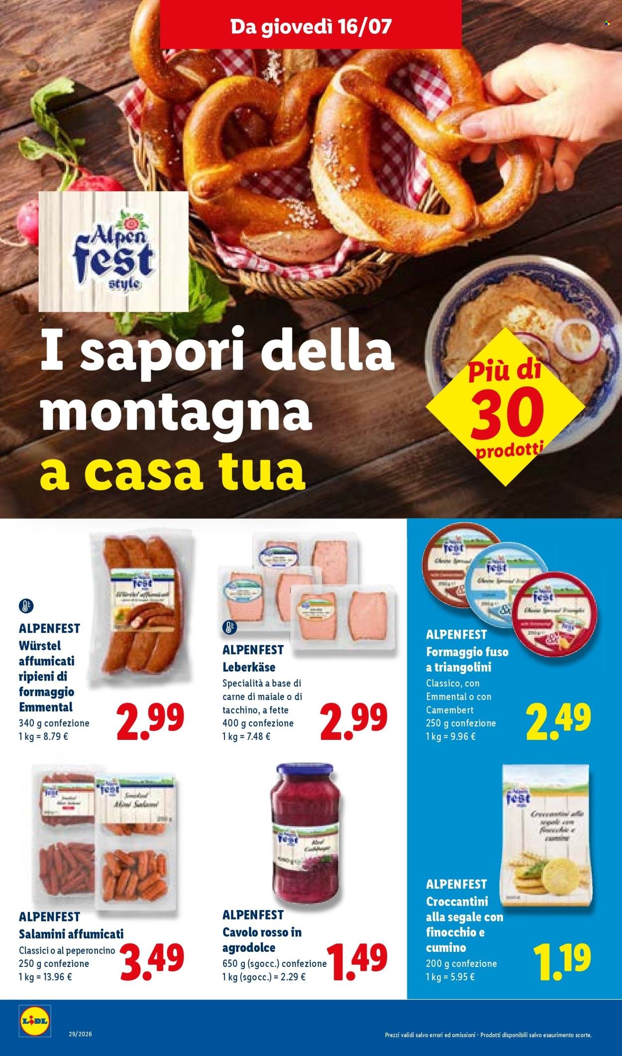 Volantino LIDL - L'estate del risparmio