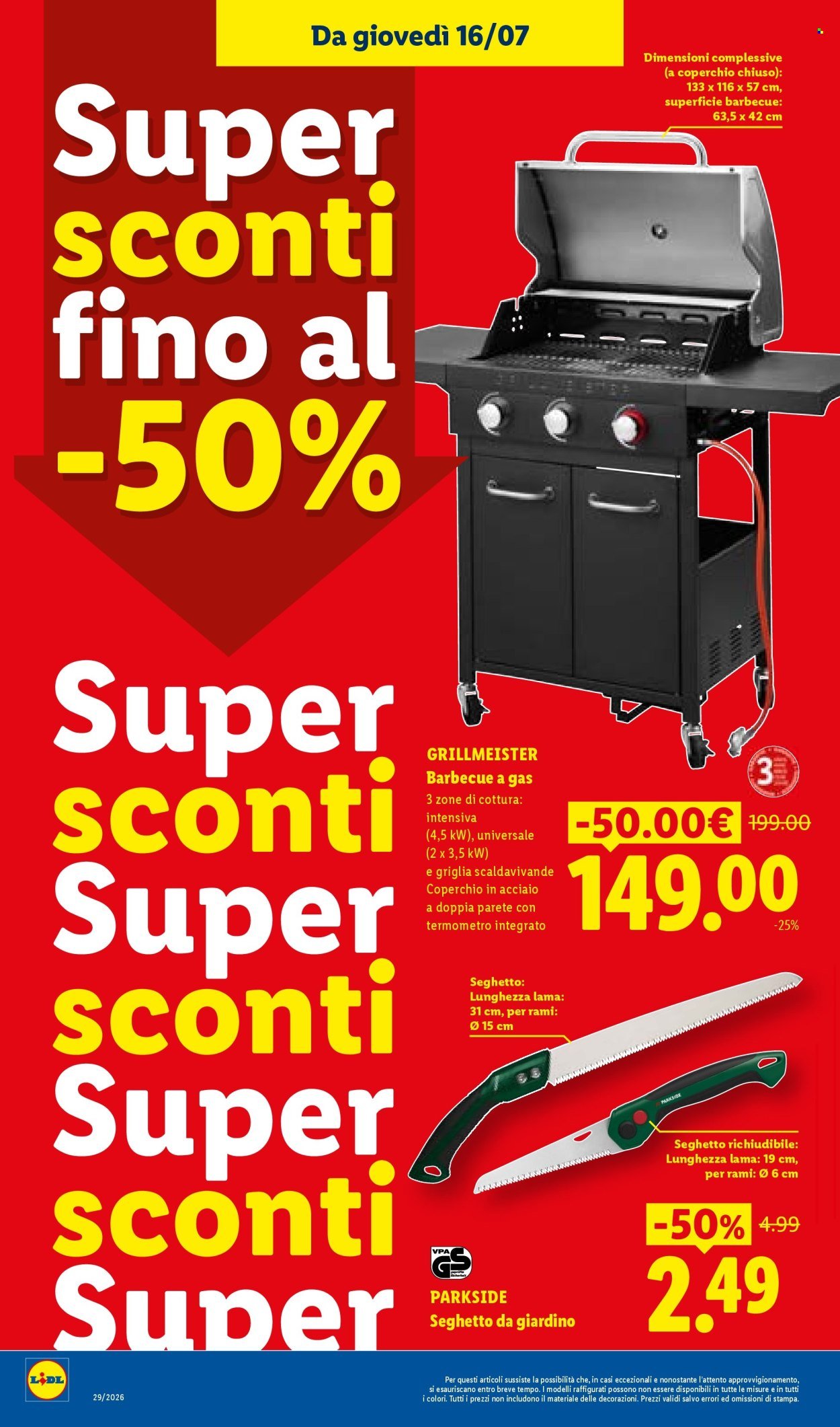 Volantino LIDL - L'estate del risparmio