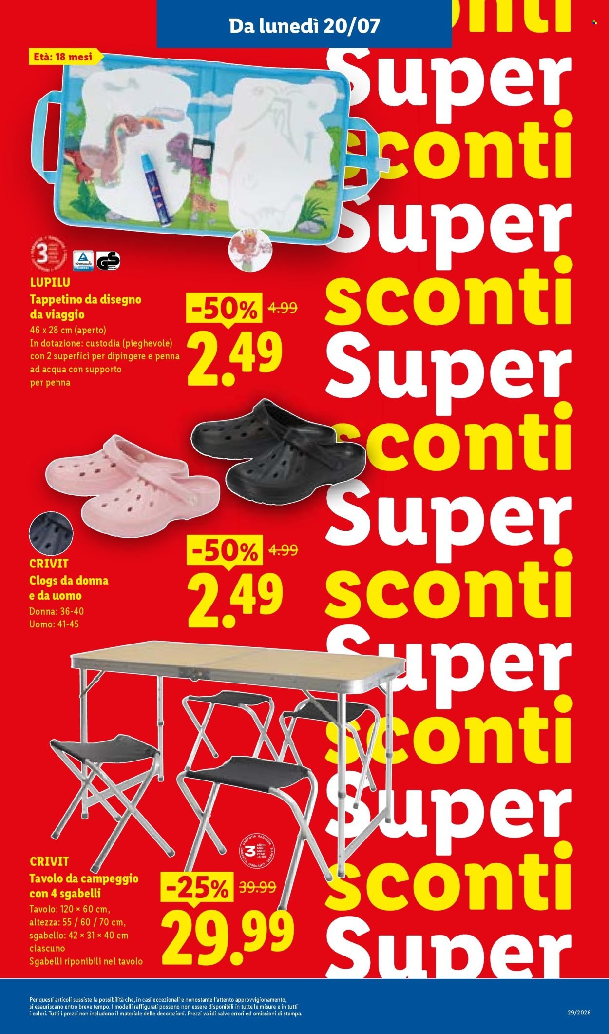 Volantino LIDL - L'estate del risparmio