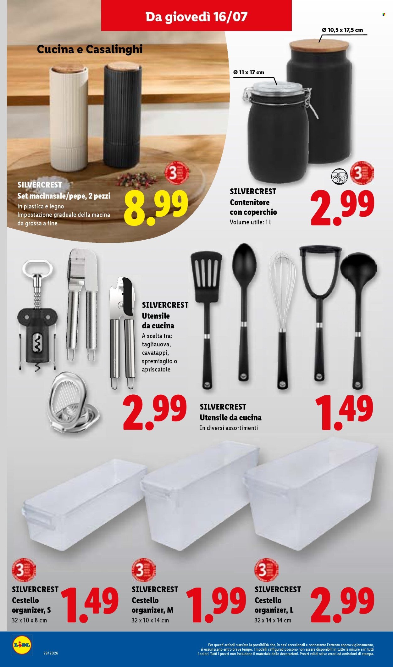 Volantino LIDL - L'estate del risparmio