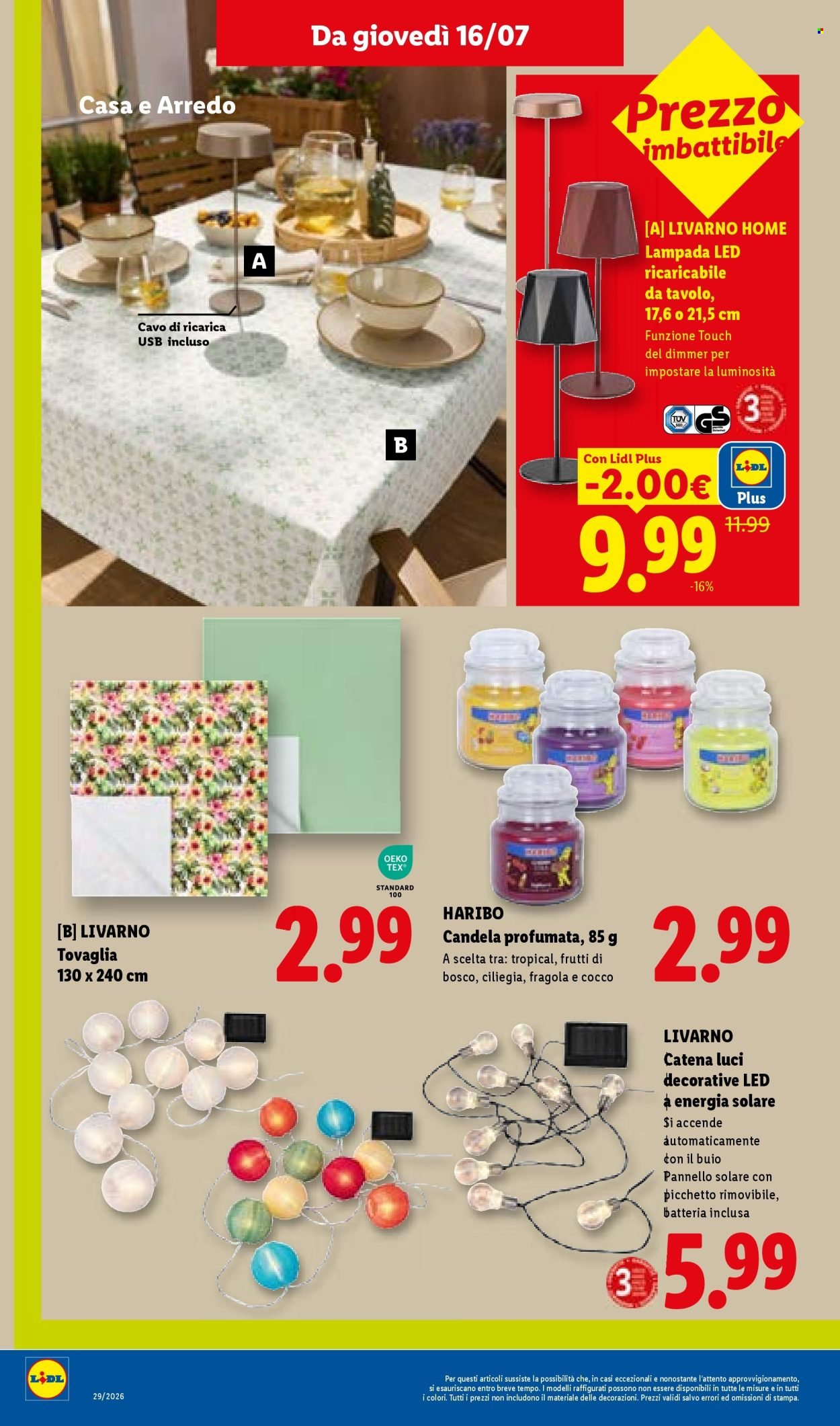 Volantino LIDL - L'estate del risparmio