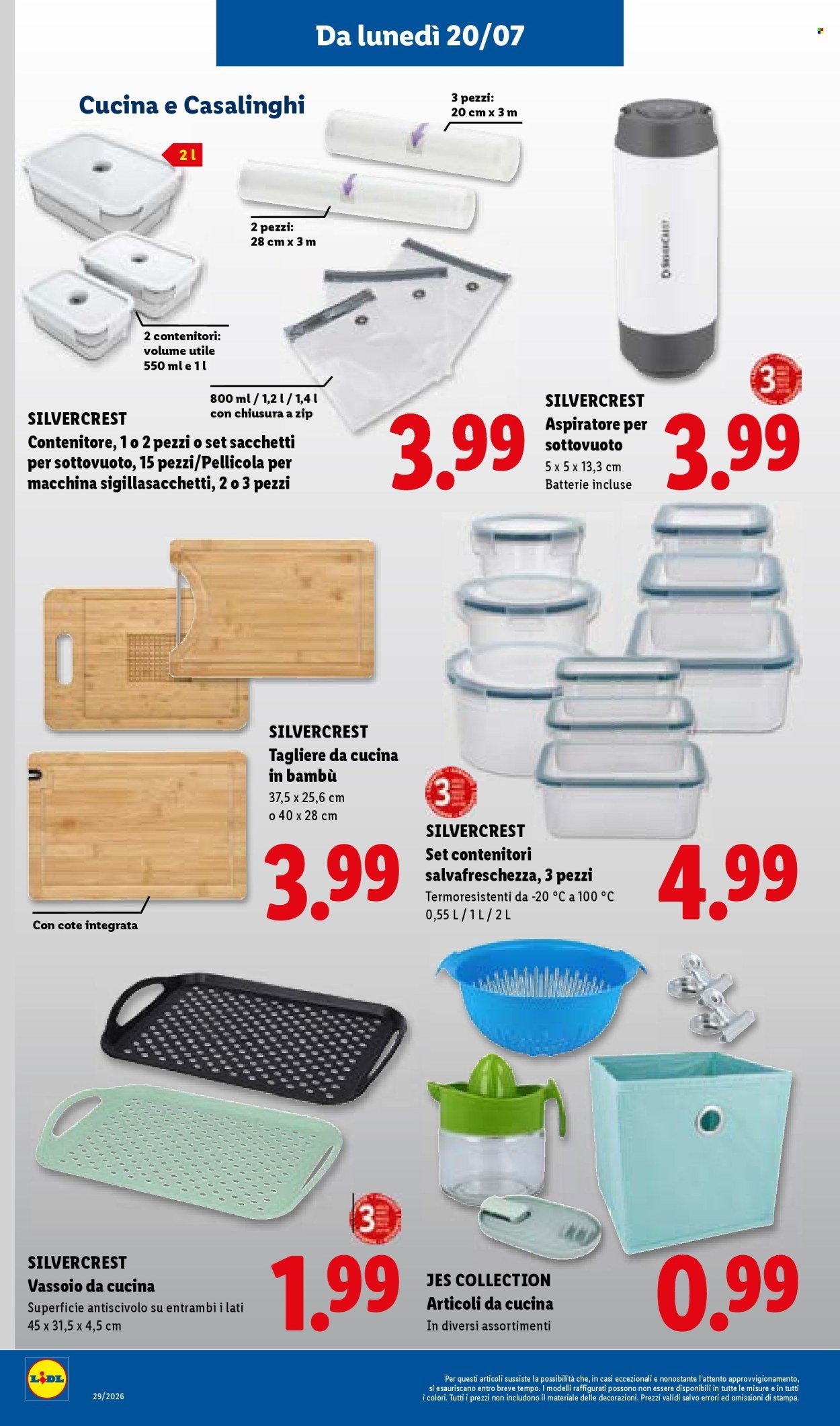 Volantino LIDL - L'estate del risparmio