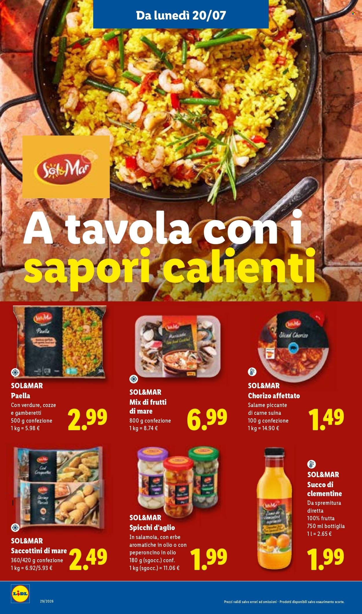 Volantino LIDL - L'estate del risparmio