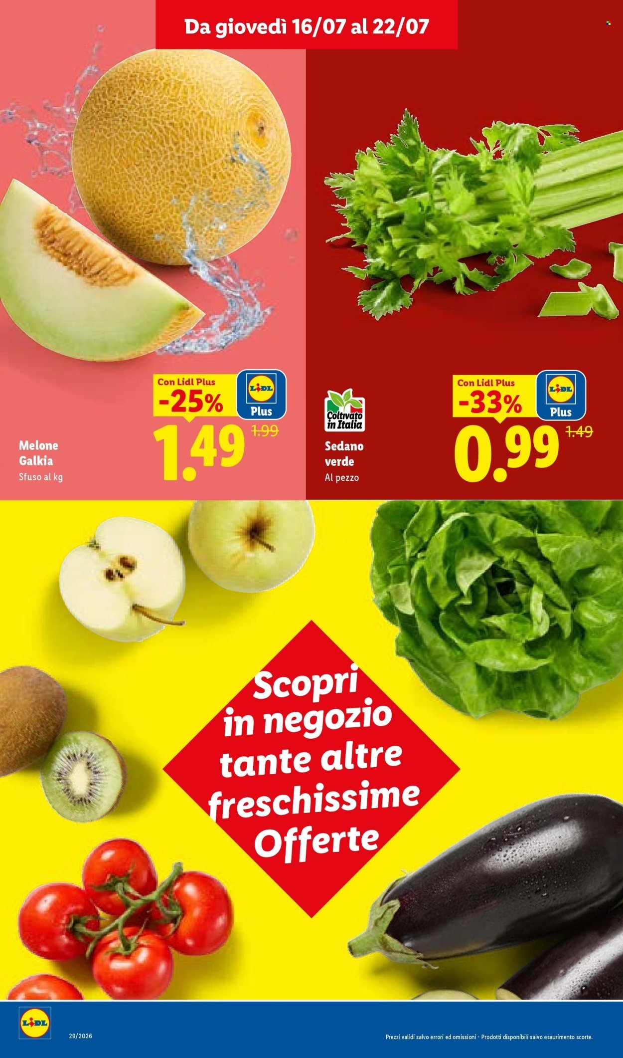 Volantino LIDL - L'estate del risparmio