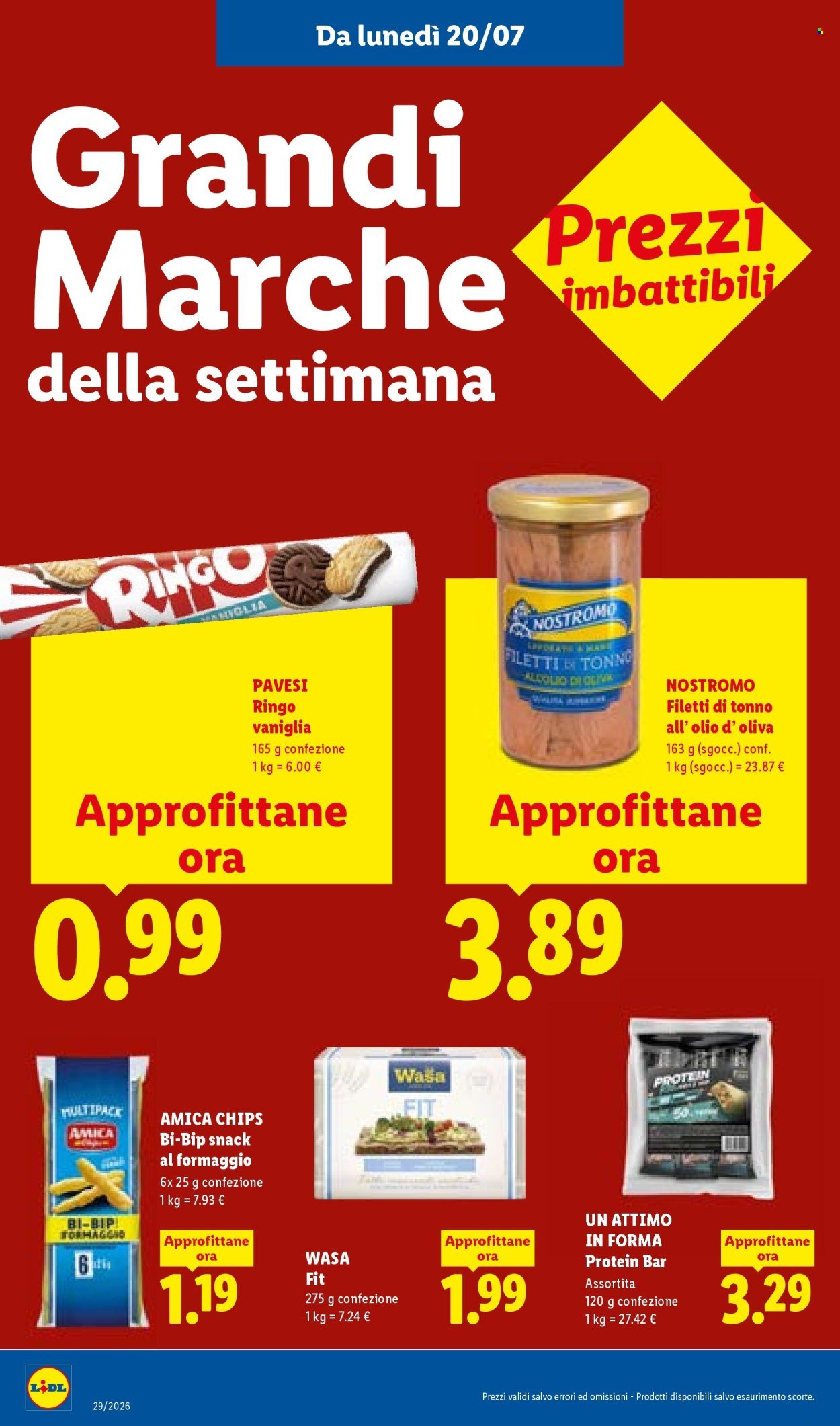 Volantino LIDL - L'estate del risparmio