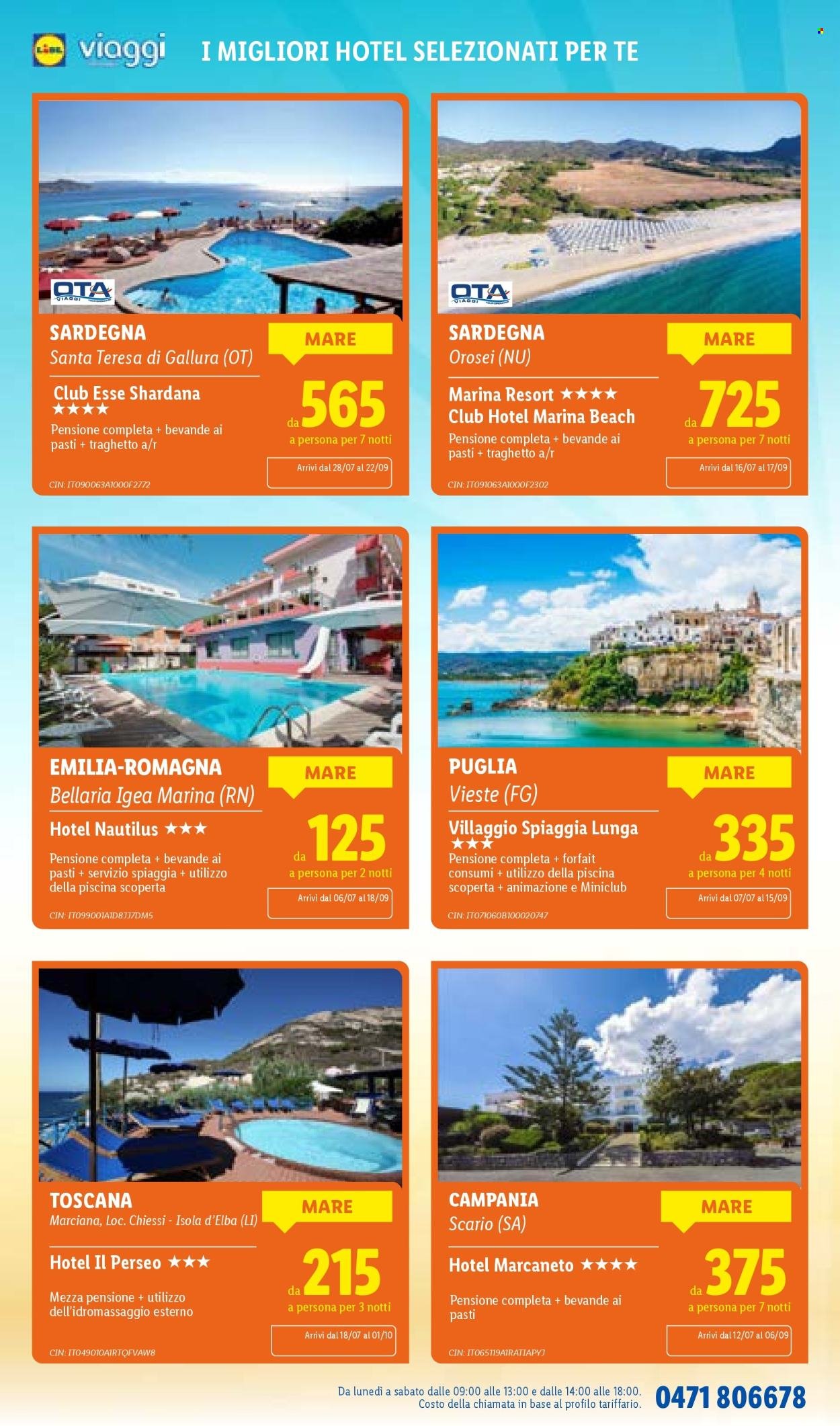 Volantino LIDL - L'estate del risparmio