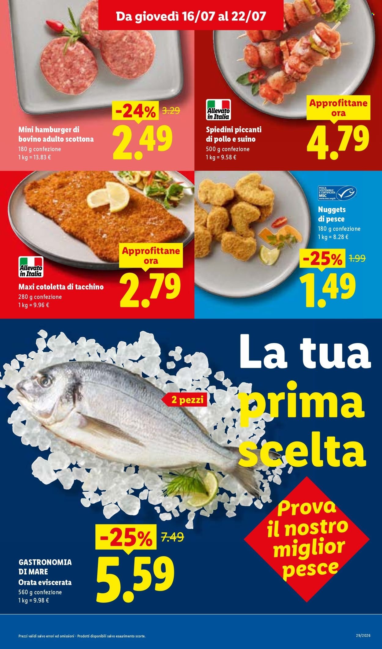 Volantino LIDL - L'estate del risparmio