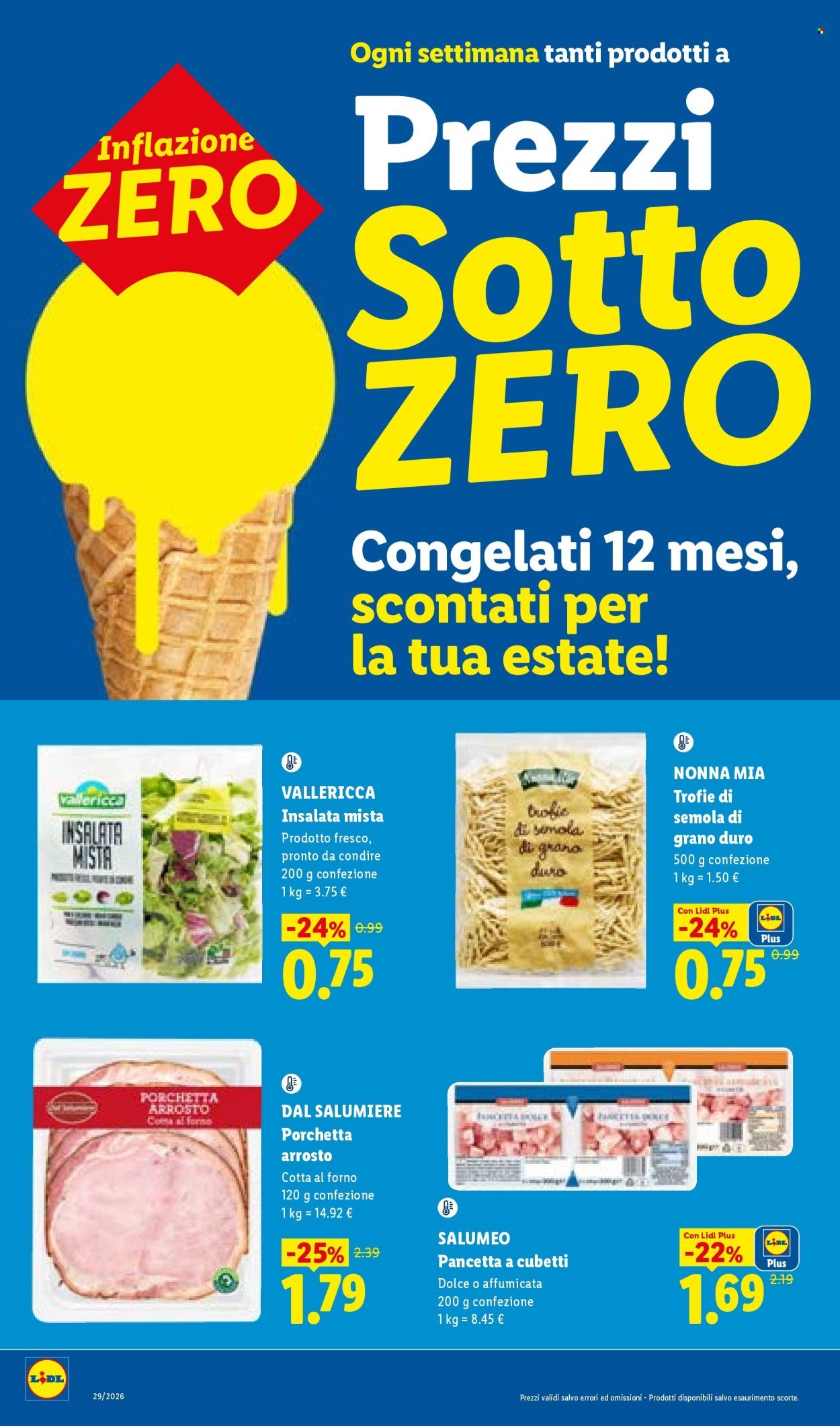 Volantino LIDL - L'estate del risparmio
