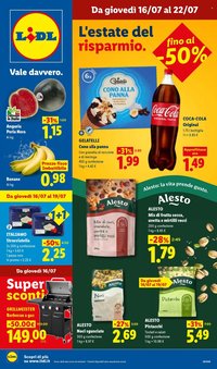 Volantino LIDL - L'estate del risparmio