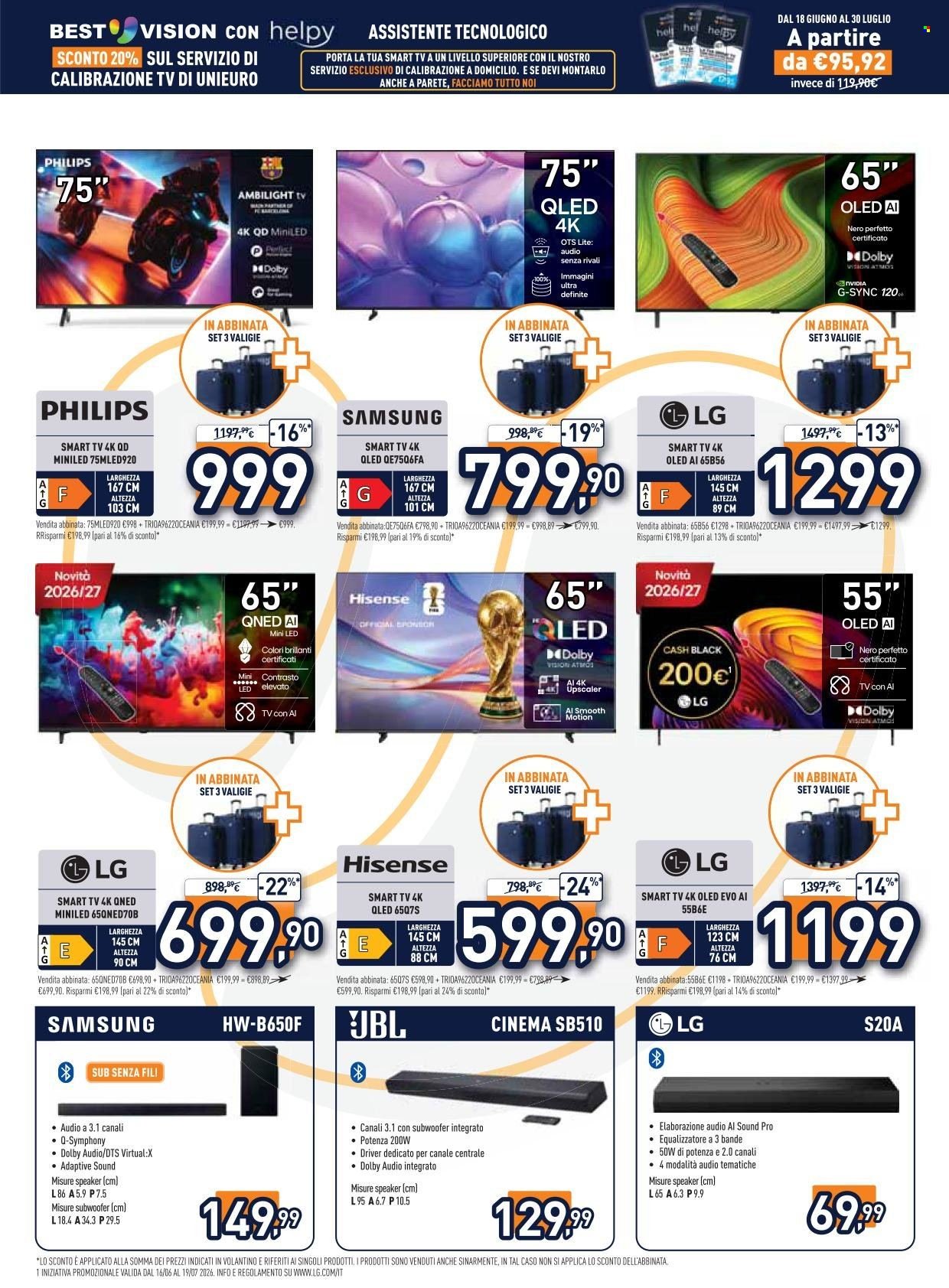 Volantino UNIEURO - Passioni in valigia