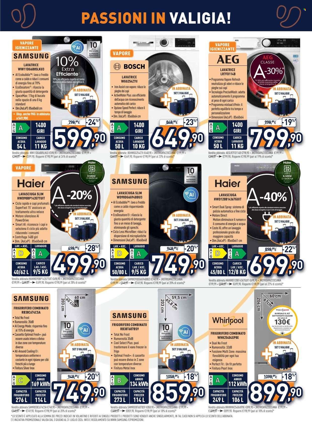 Volantino UNIEURO - Passioni in valigia