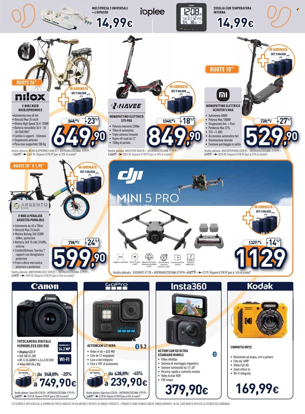 Volantino UNIEURO - Passioni in valigia