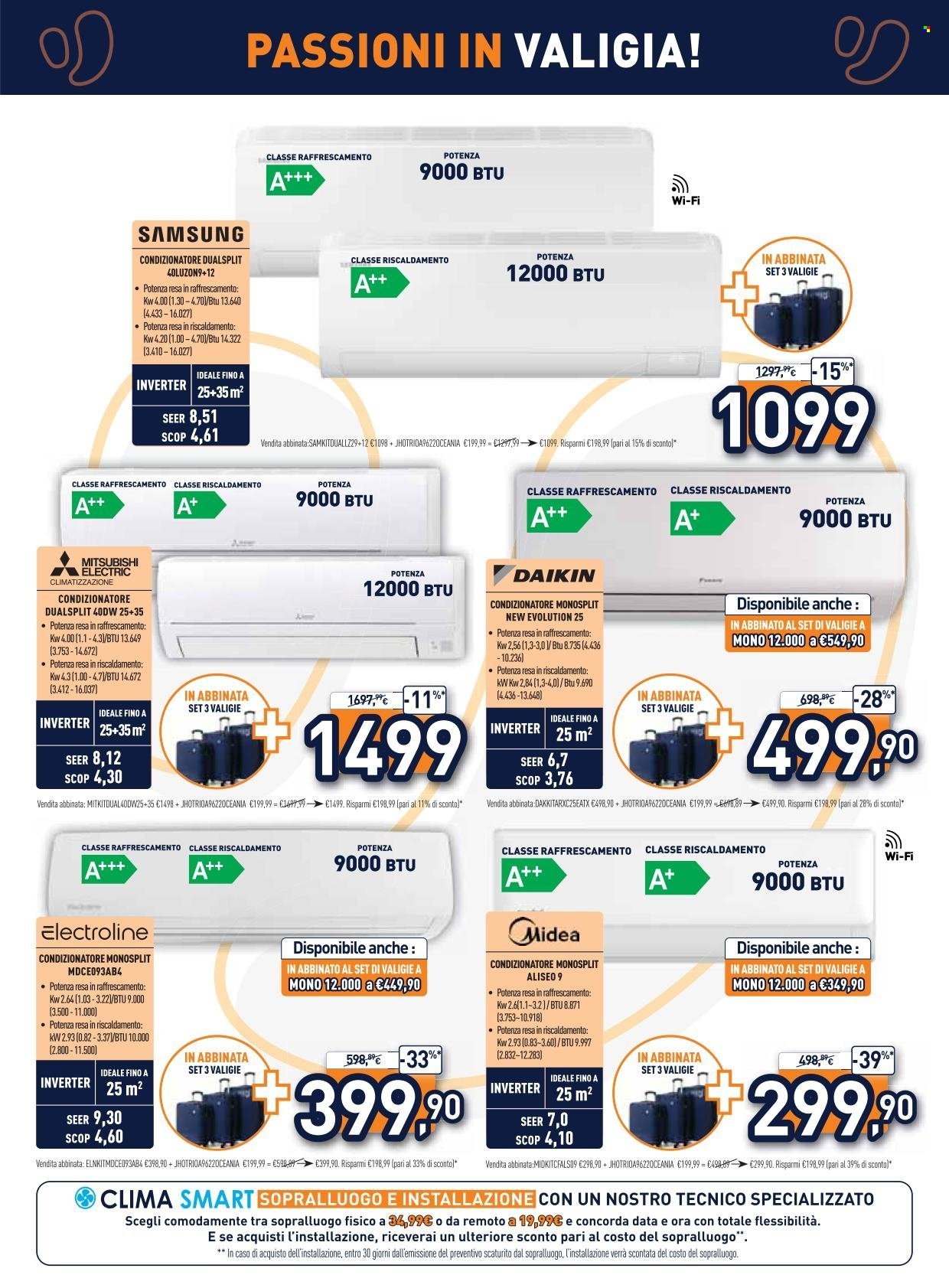 Volantino UNIEURO - Passioni in valigia