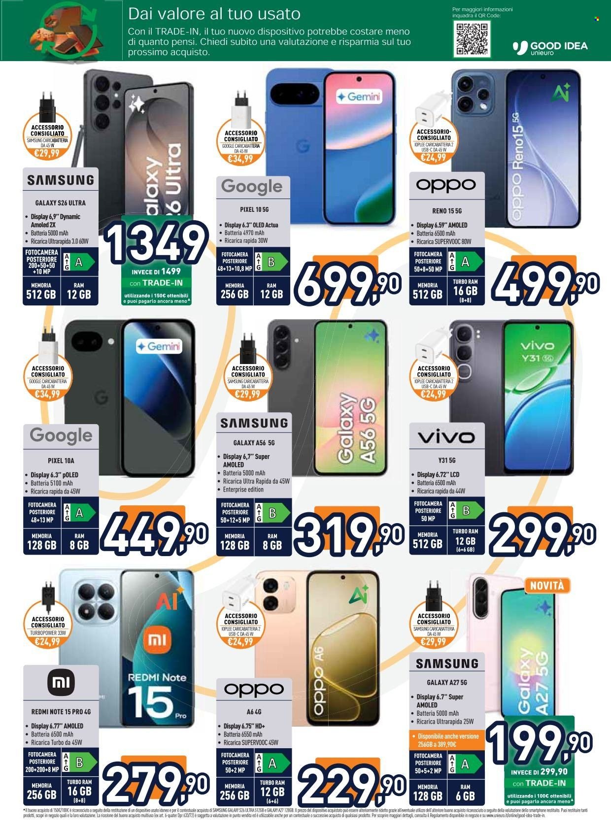 Volantino UNIEURO - Passioni in valigia